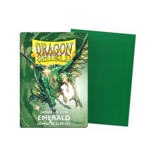 Dragon Shield Sleeves: Japanese Matte - Emerald
